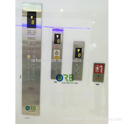 HOP LOP Elevator car operation panel COP button panel